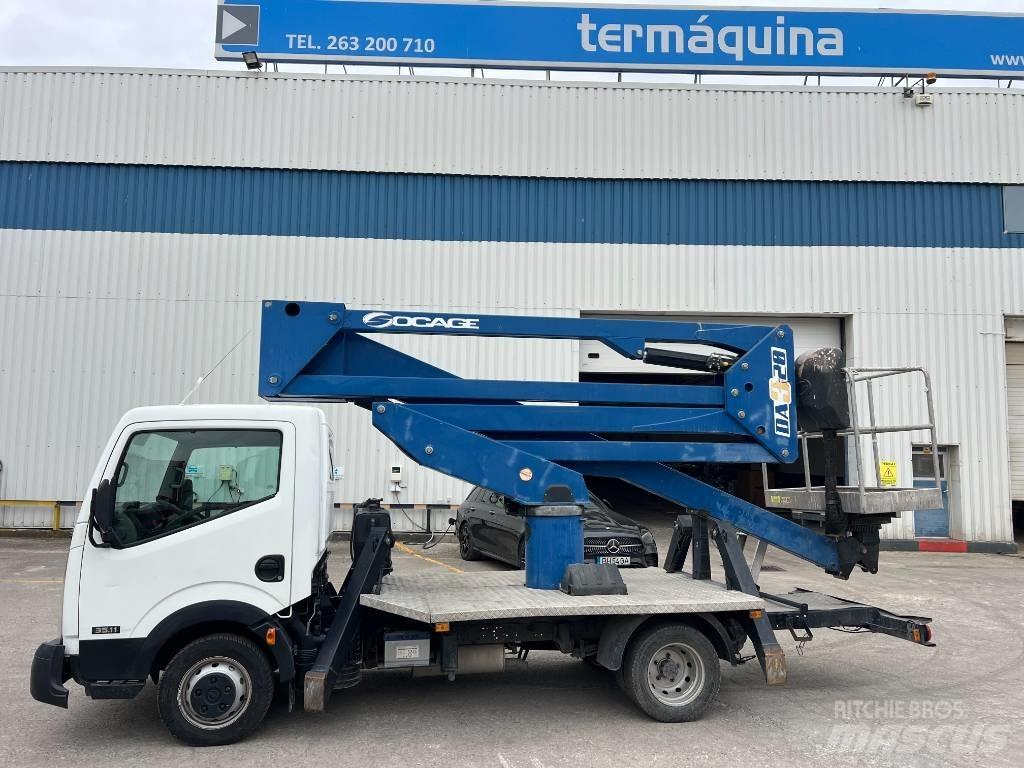 Nissan CABSTAR 35.11 Plataformas sobre camión