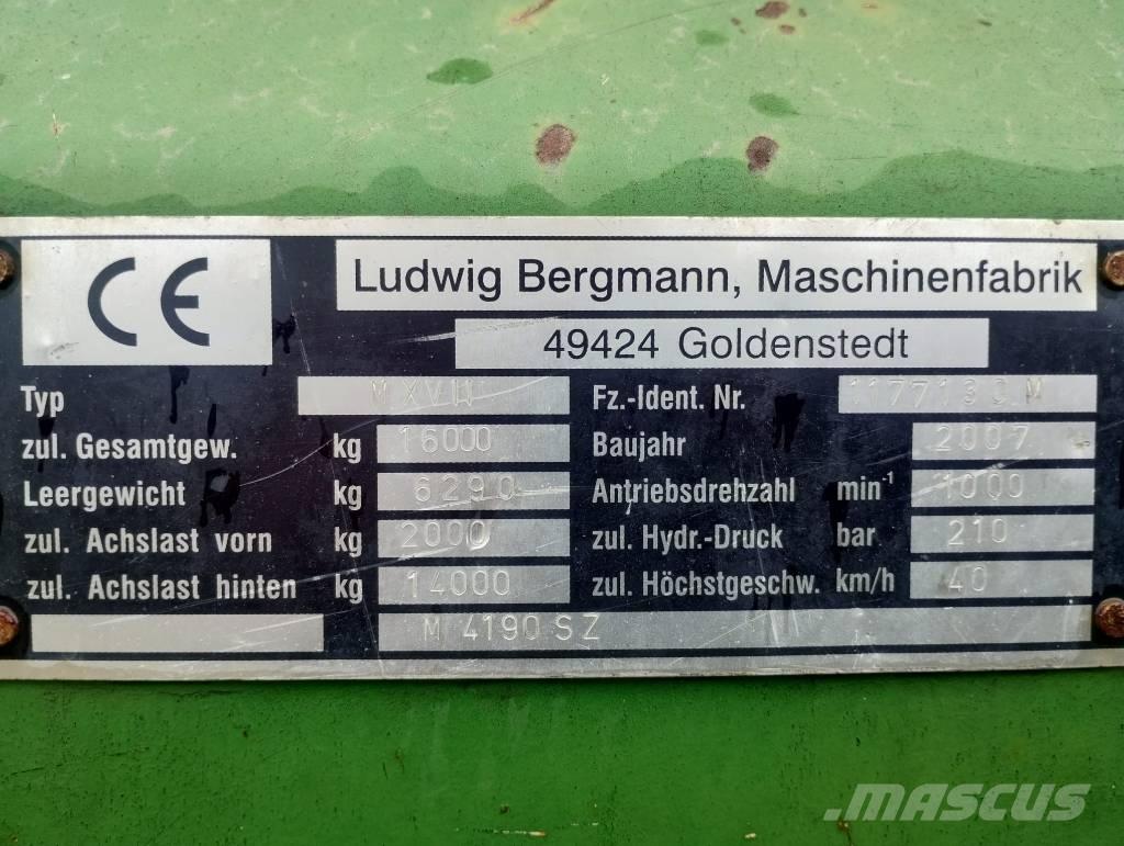 Bergmann M 4190 SZ Agricultura - Otros