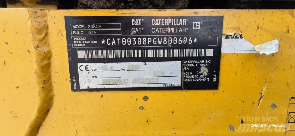 CAT 308 CR Excavadoras 7t - 12t