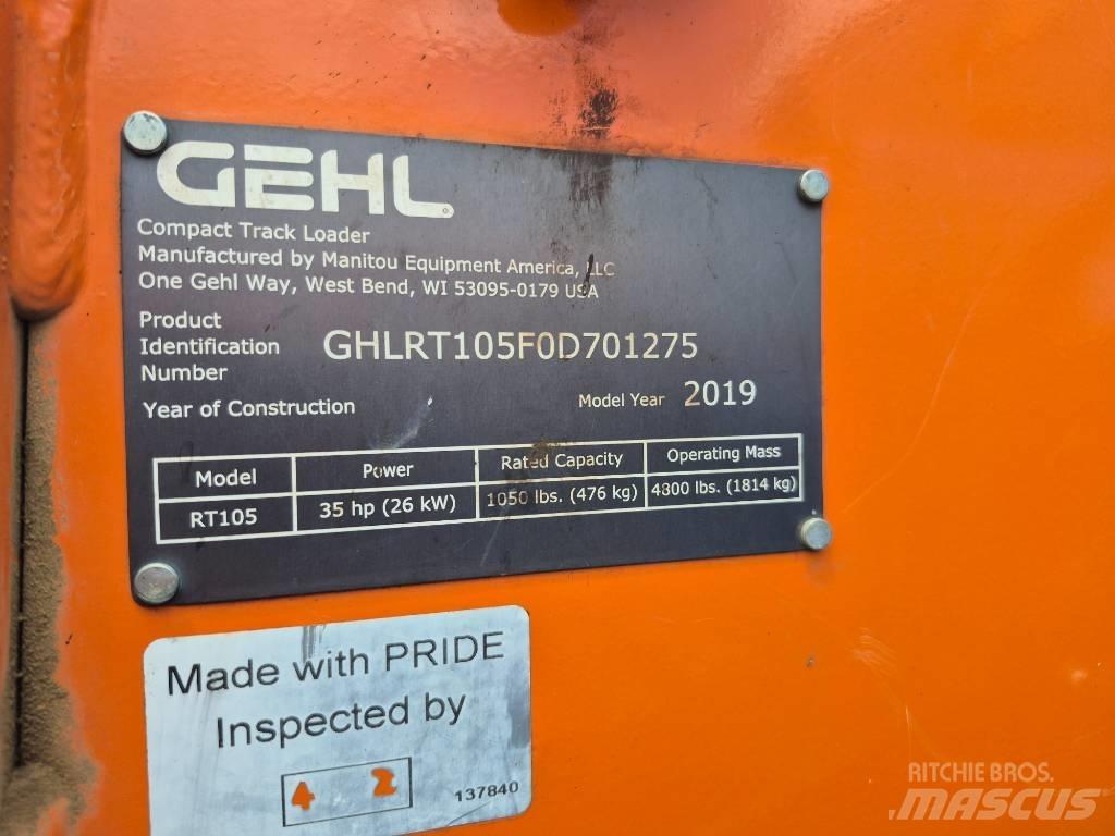 Gehl RT 105 Minicargadoras