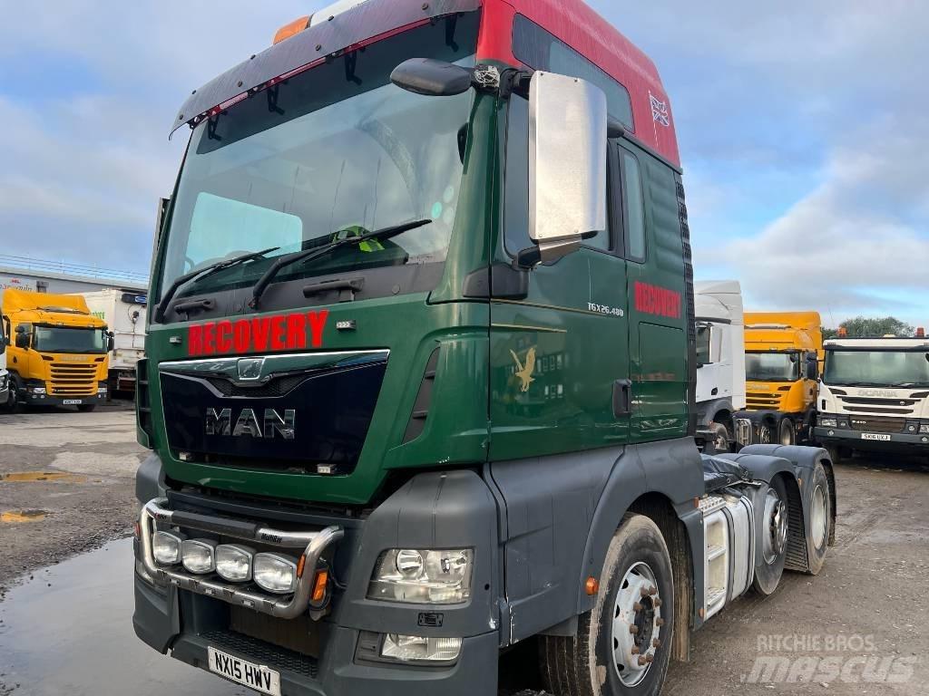 MAN TGX 26.480 Cabezas tractoras