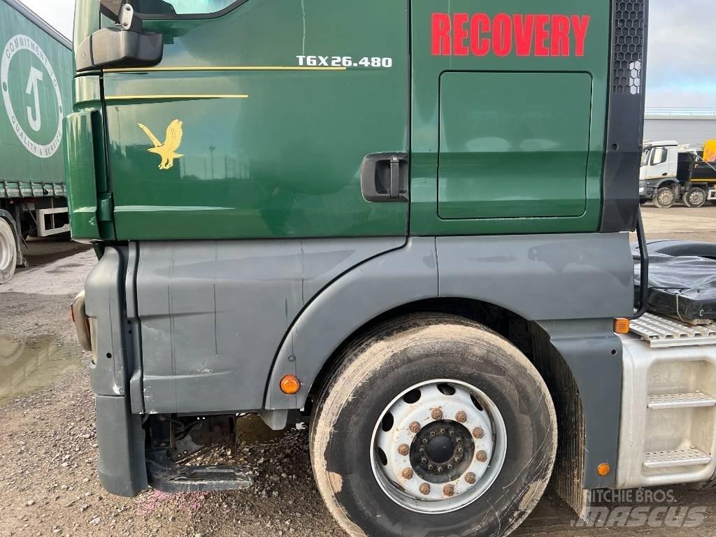MAN TGX 26.480 Cabezas tractoras