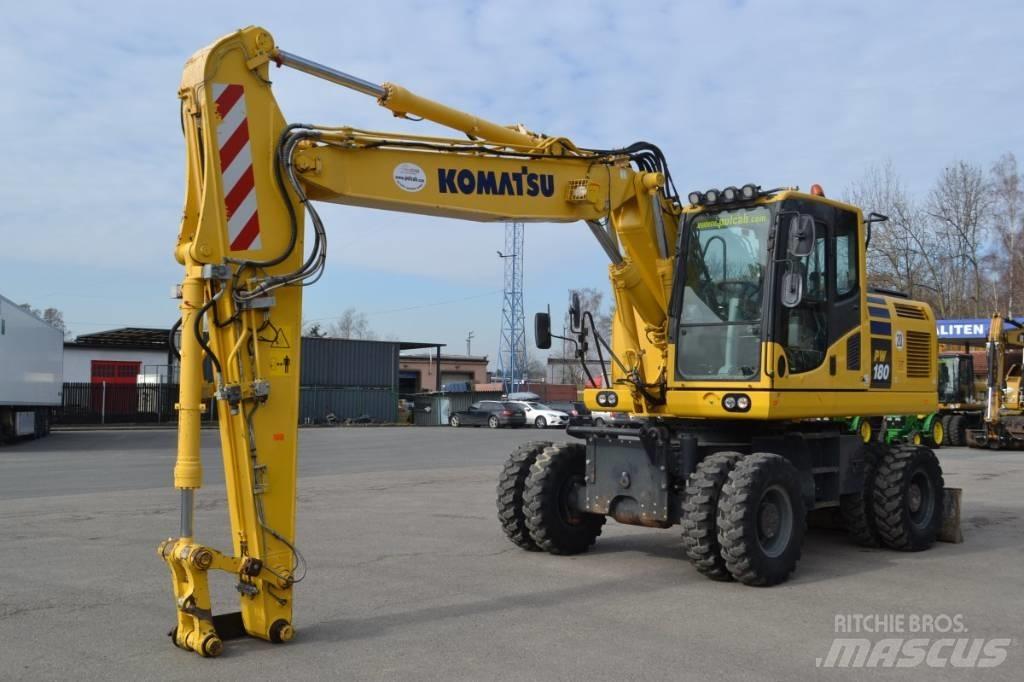 Komatsu PW 180-10 Excavadoras de ruedas