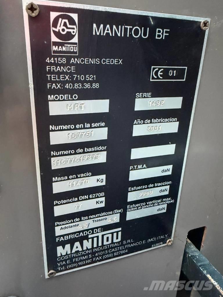 Manitou MRT 1432 Carretillas telescópicas