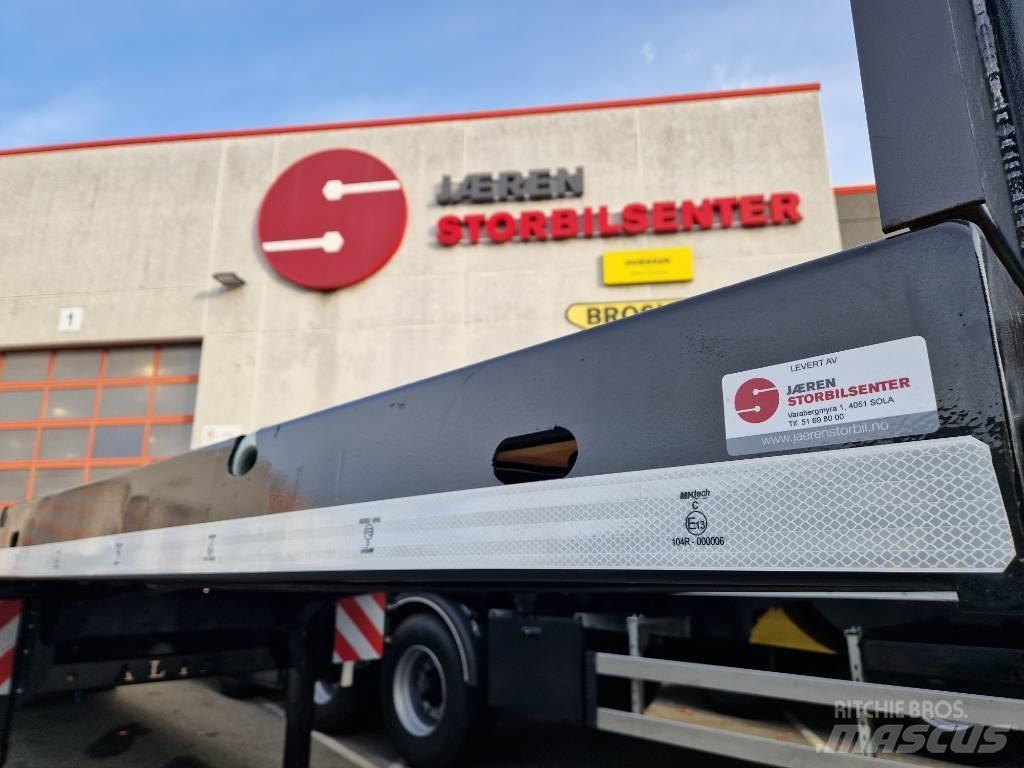 Alim leie pris mnd Semirremolques de plataformas planas/laterales abatibles