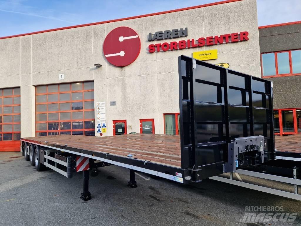 Alim leie pris mnd Semirremolques de plataformas planas/laterales abatibles