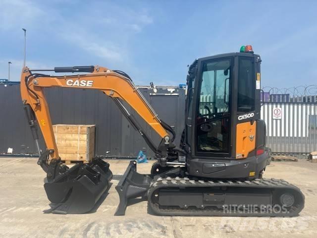 CASE CX 50 D Mini excavadoras < 7t