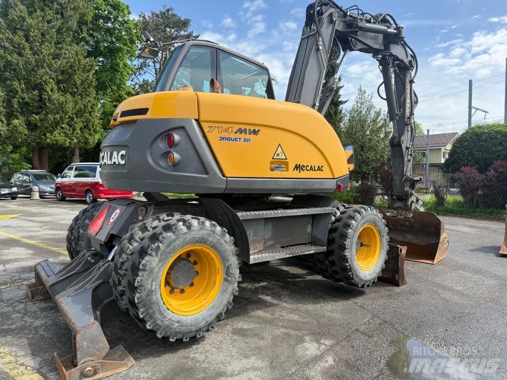 Mecalac 714 MW Excavadoras de ruedas