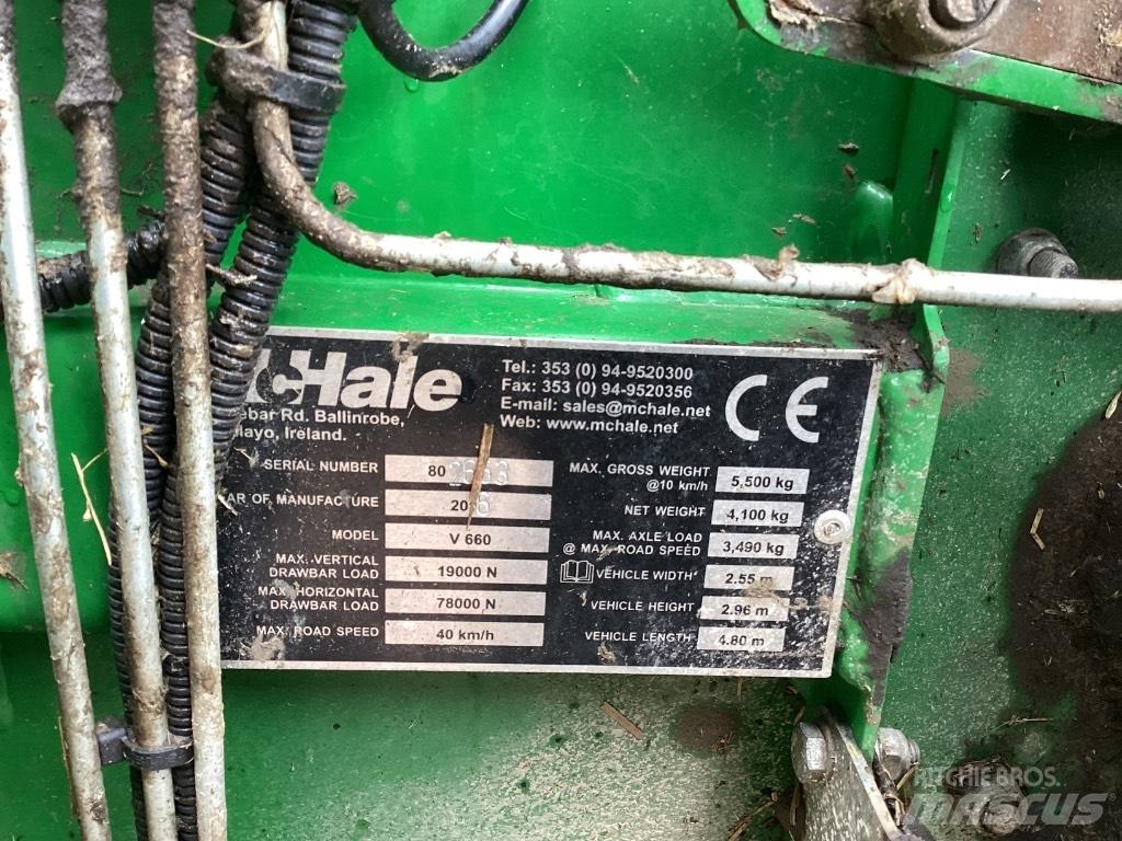 McHale V 660 Rotoempacadoras
