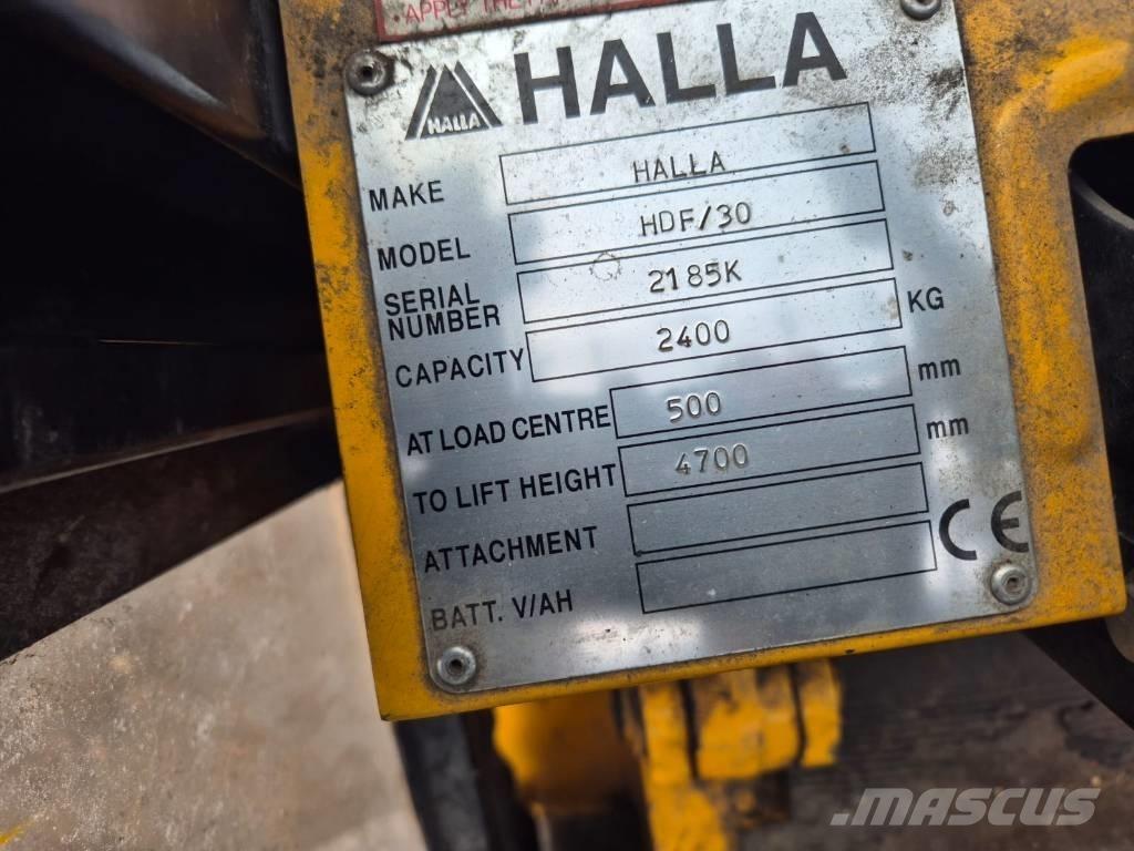 Halla HDF 30 Carretillas diesel