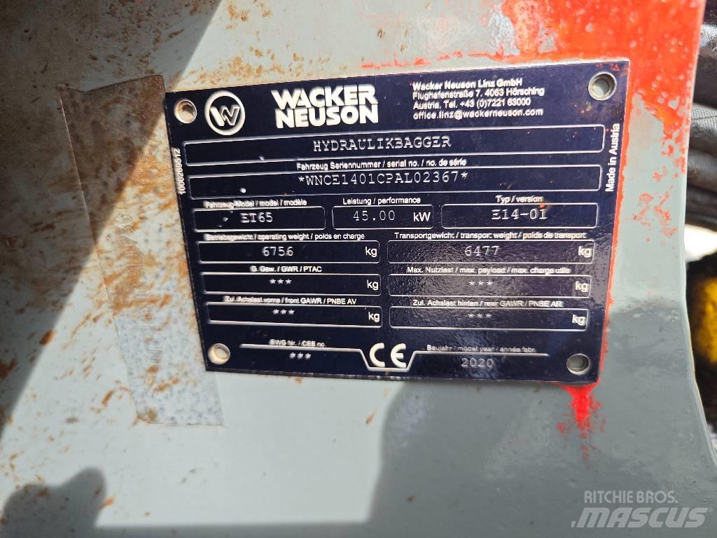 Wacker Neuson ET 65 Excavadoras de cadenas