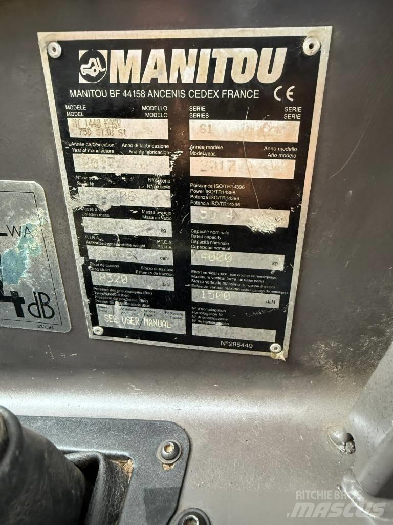 Manitou MT 1440 Carretillas telescópicas