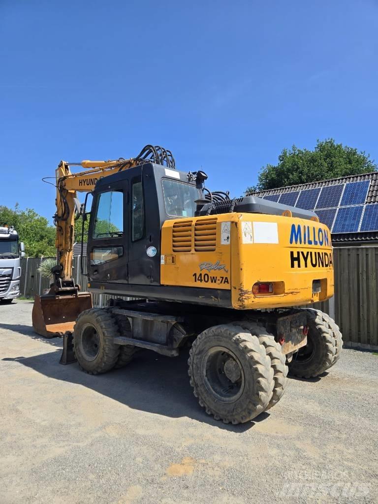 Hyundai Robex 140 W Excavadoras de ruedas