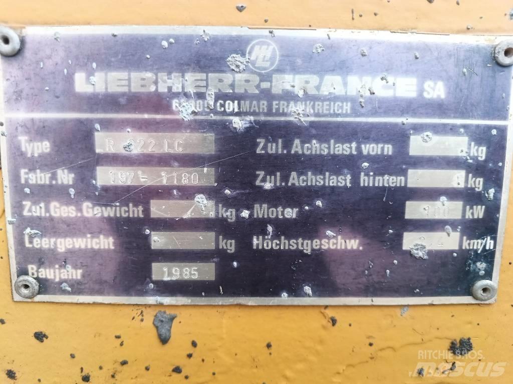 Liebherr R 922 L Excavadoras de cadenas