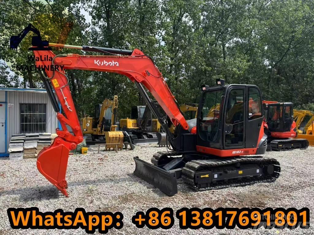 Kubota KX 183 Excavadoras de cadenas