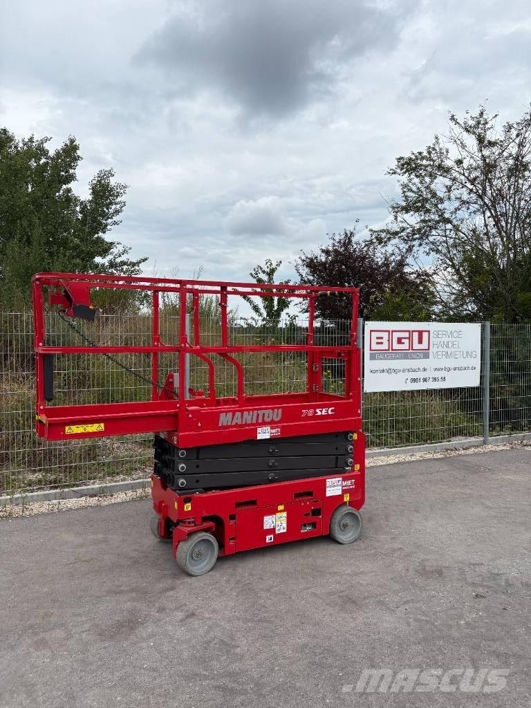 Manitou 78 SEC Plataformas tijera