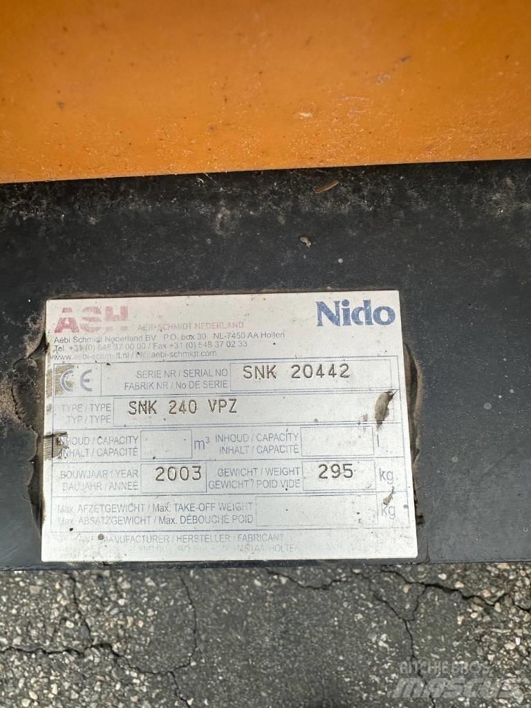 Nido SNK 240 VPZ Láminas y cuñas quitanieves