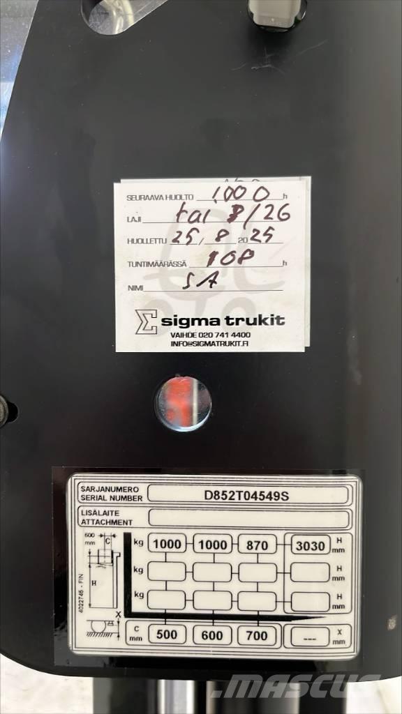 Yale MS 10 Apiladores eléctricos