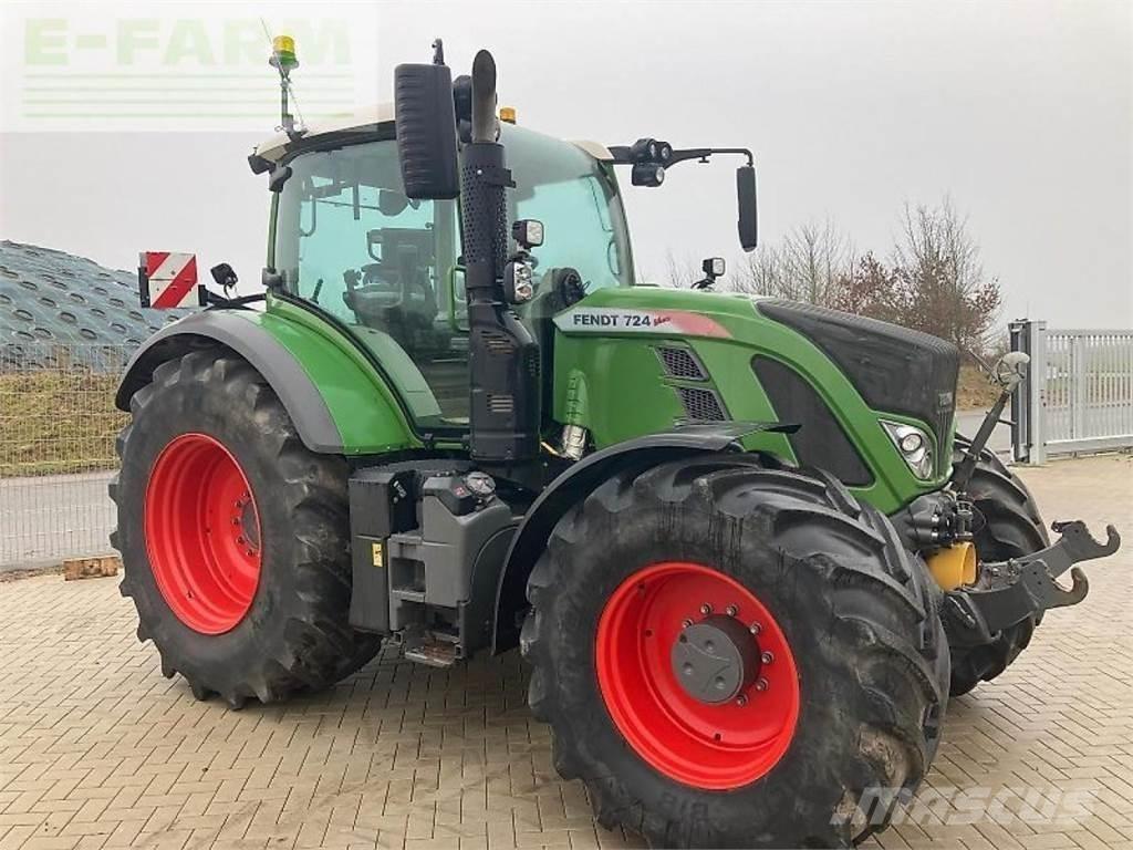 Fendt 724 s4 profi+ Tractores