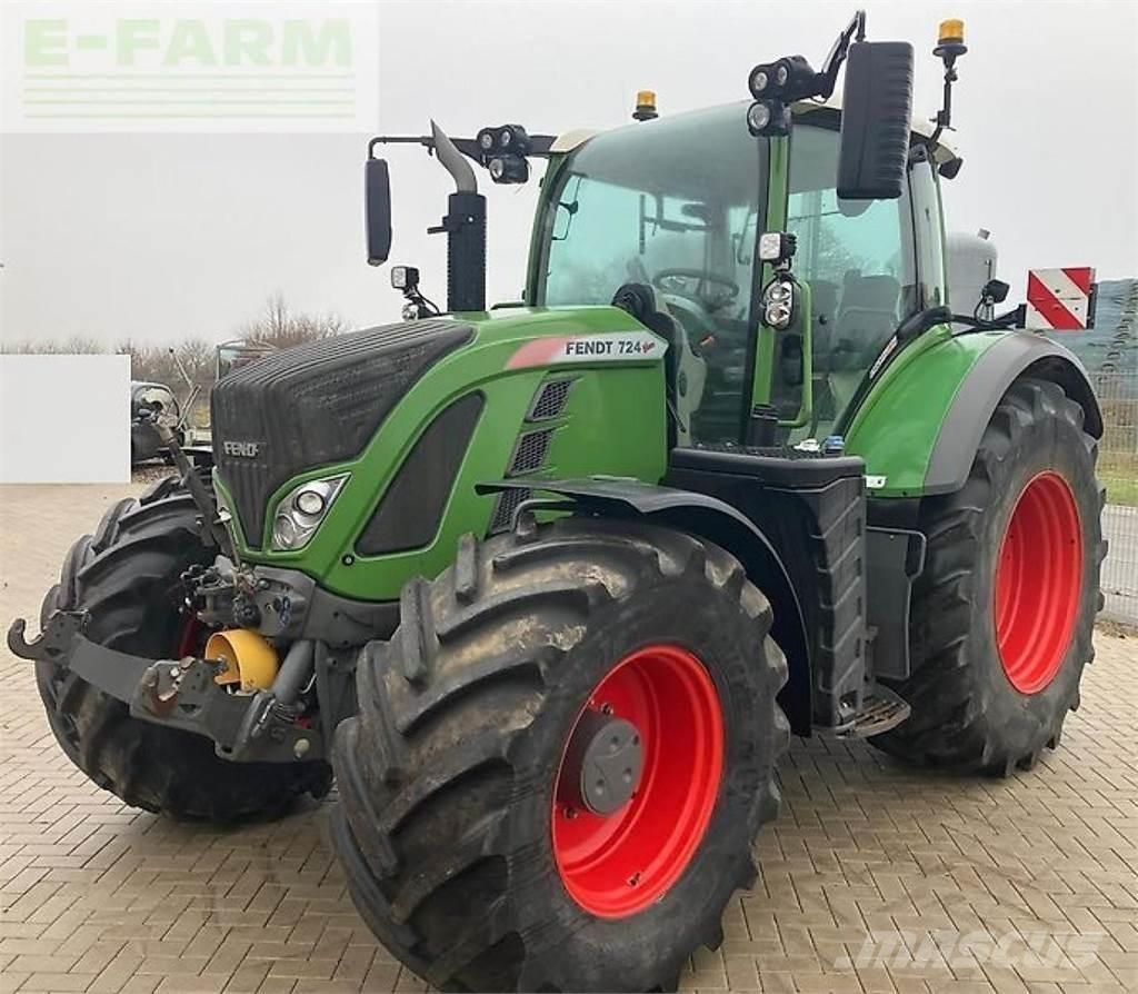 Fendt 724 s4 profi+ Tractores