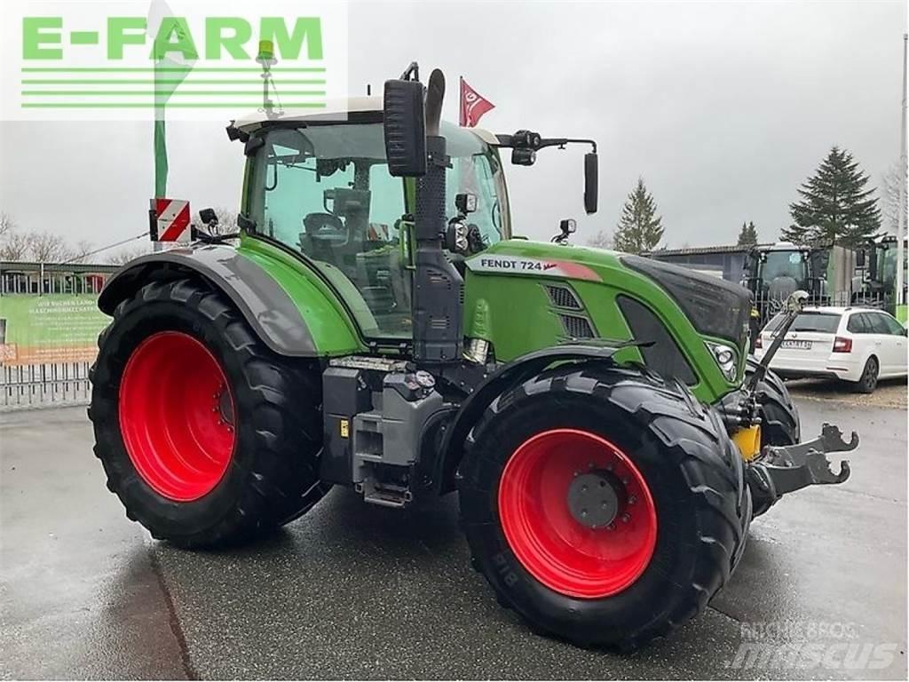 Fendt 724 s4 profi+ Tractores