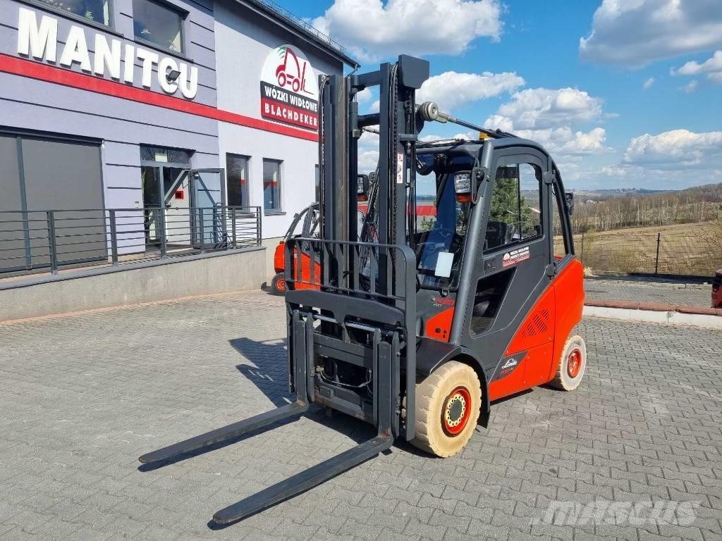Linde H30T-02 Carretillas LPG