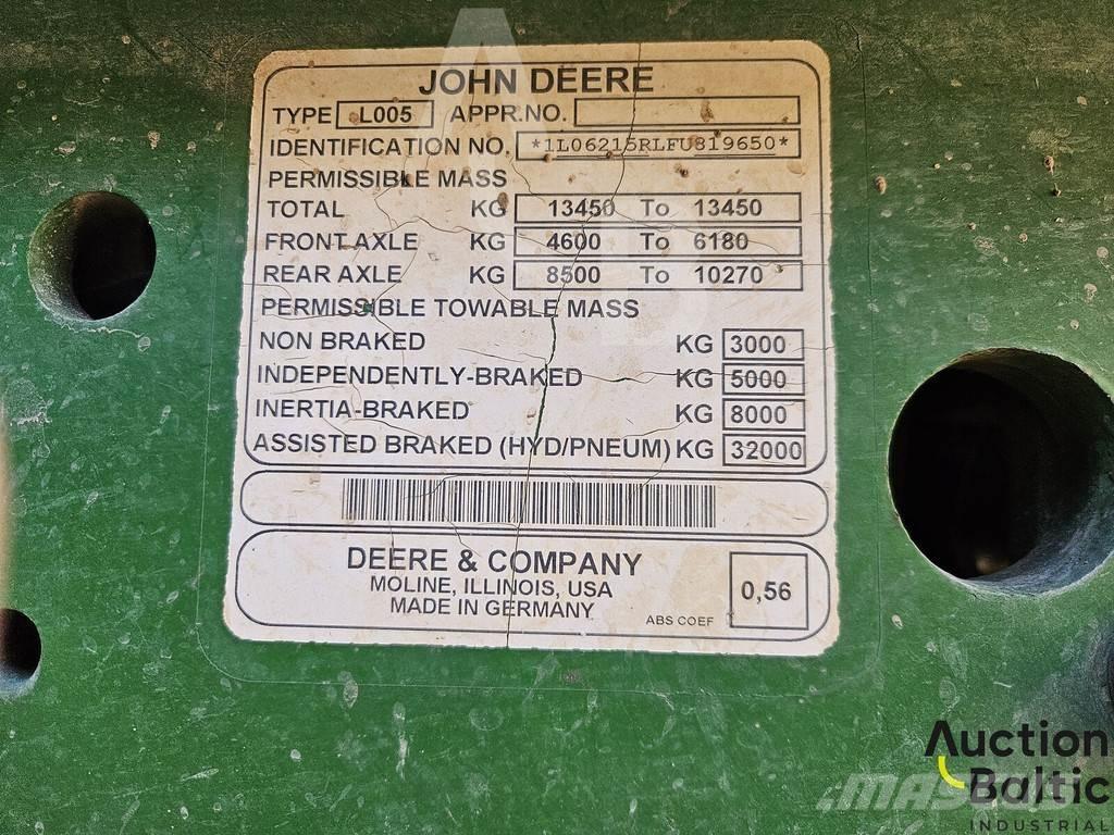 John Deere 6215 R Tractores