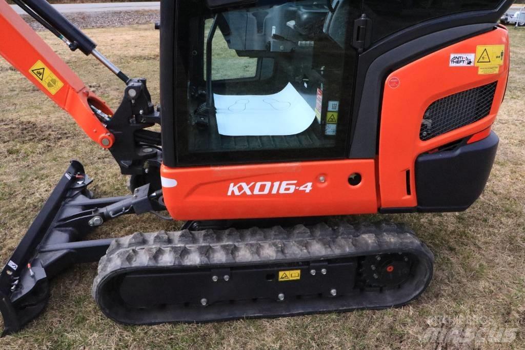 Kubota KX016-4 Mini excavadoras < 7t