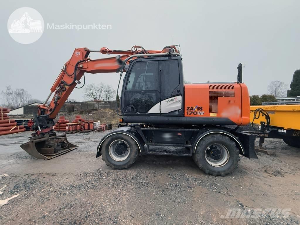 Hitachi ZX 170 W-5 B Excavadoras de ruedas