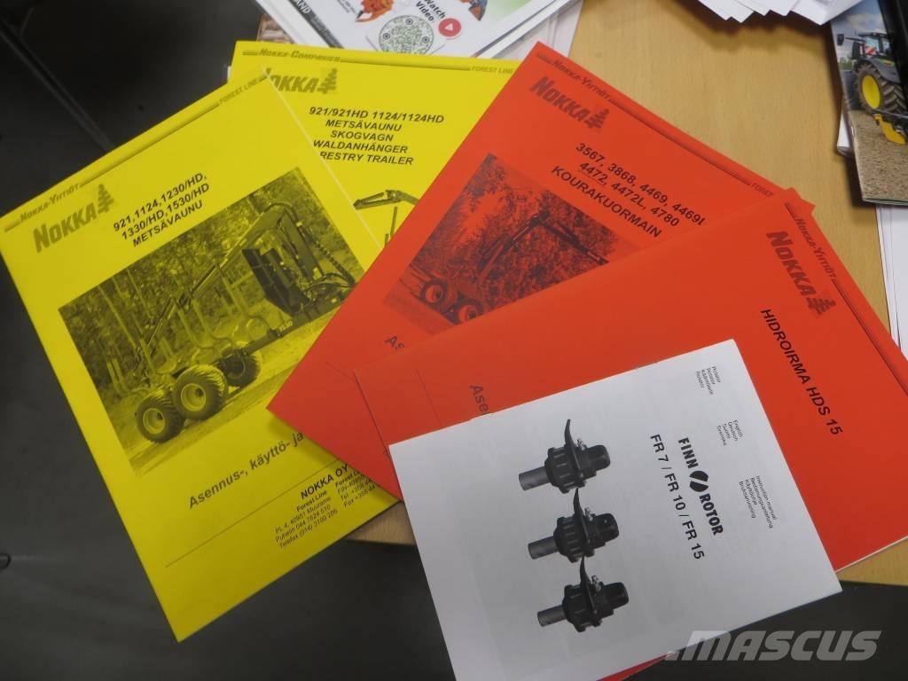 Nokka 4472 + MV1124 Remolques forestales