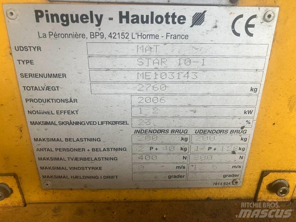 Haulotte Star 10 Ascensores de personal y montacargas de acceso