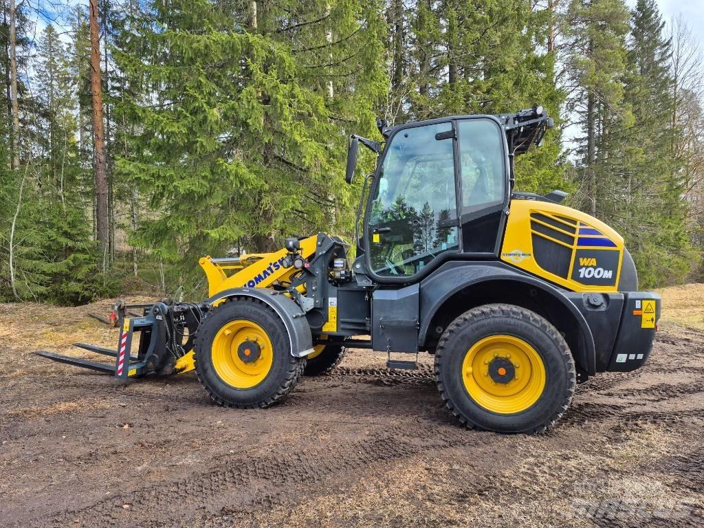 Komatsu WA 100 M Cargadoras sobre ruedas