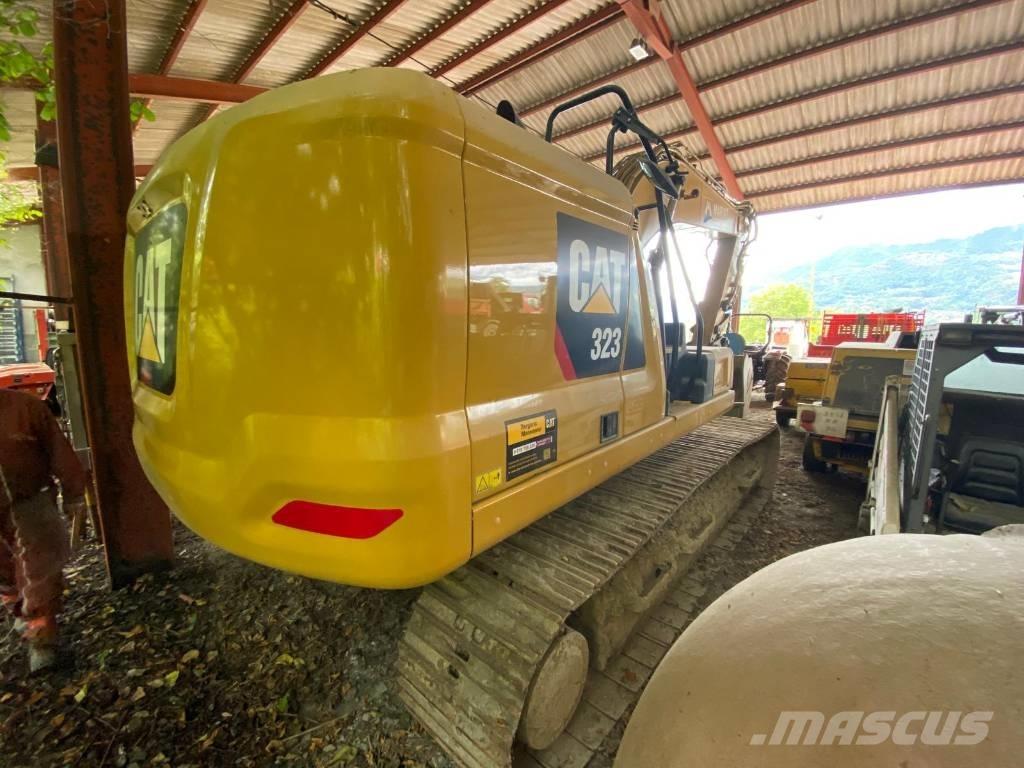 CAT 323 07B Excavadoras de cadenas