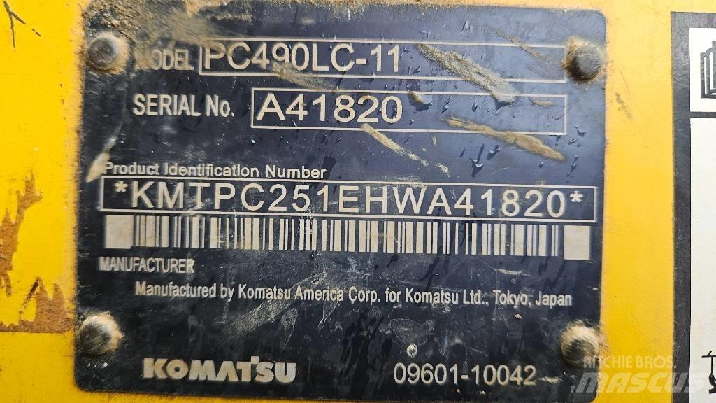Komatsu PC 490 LC-11 Excavadoras de cadenas