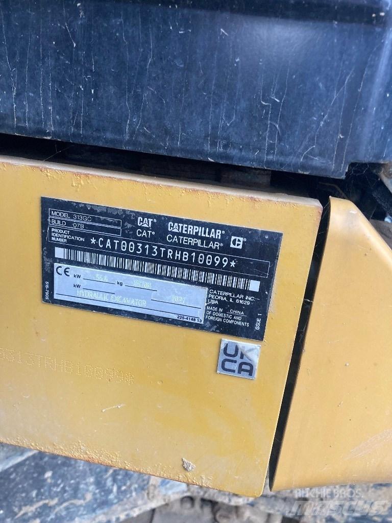 CAT 313 GC - nextgen Excavadoras de cadenas