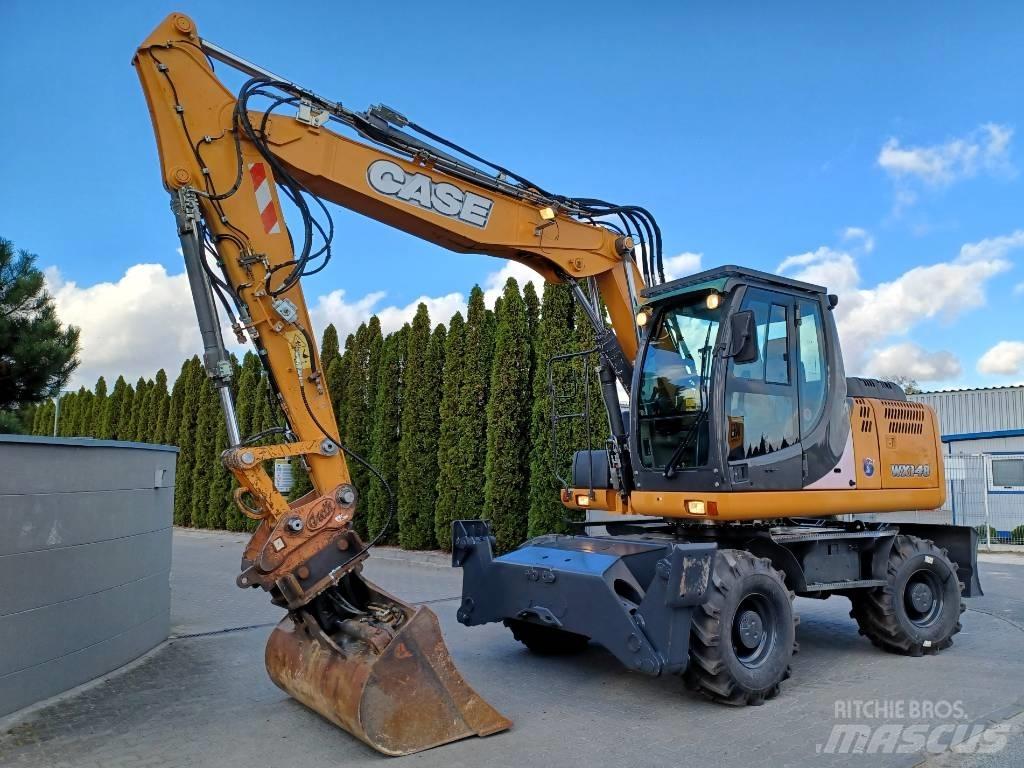 CASE WX 148 Excavadoras de ruedas