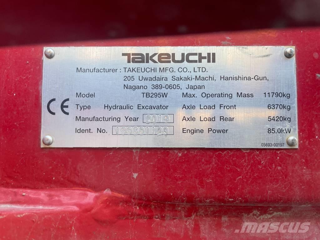 Takeuchi TB 295 W Excavadoras de ruedas
