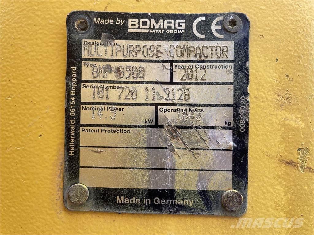 Bomag BMP 8500 Rodillos