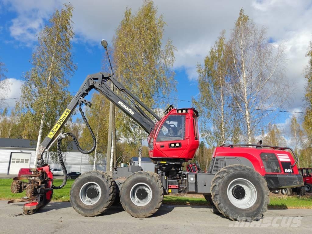 Komatsu 951 Cosechadoras