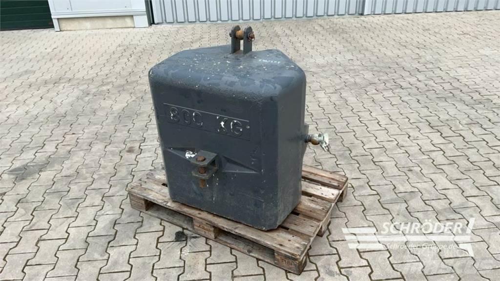  800 KG STAHLBETON Otros accesorios para tractores