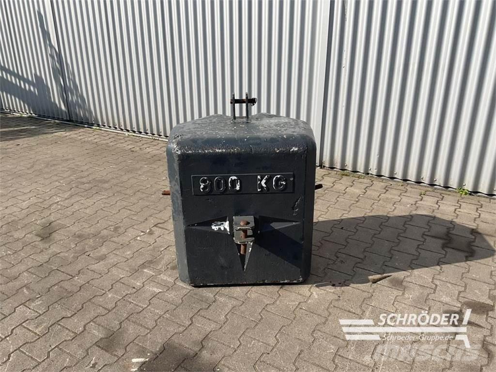  800 KG STAHLBETON Otros accesorios para tractores