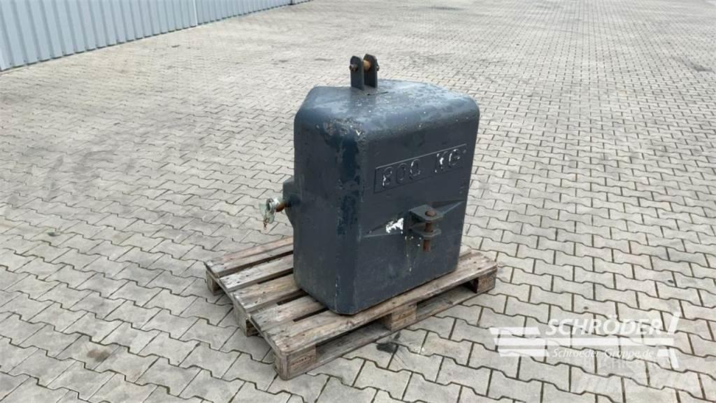  800 KG STAHLBETON Otros accesorios para tractores
