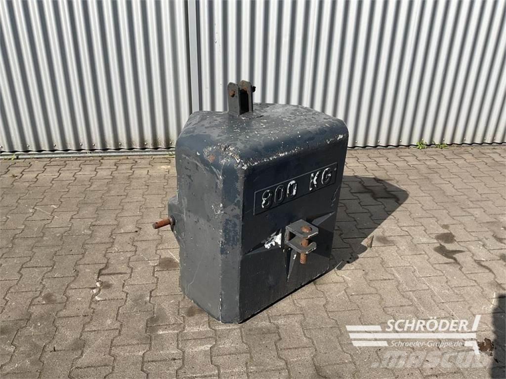  800 KG STAHLBETON Otros accesorios para tractores