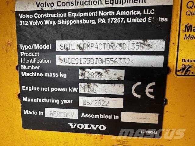 Volvo SD 135 B Rodillos de un solo tambor