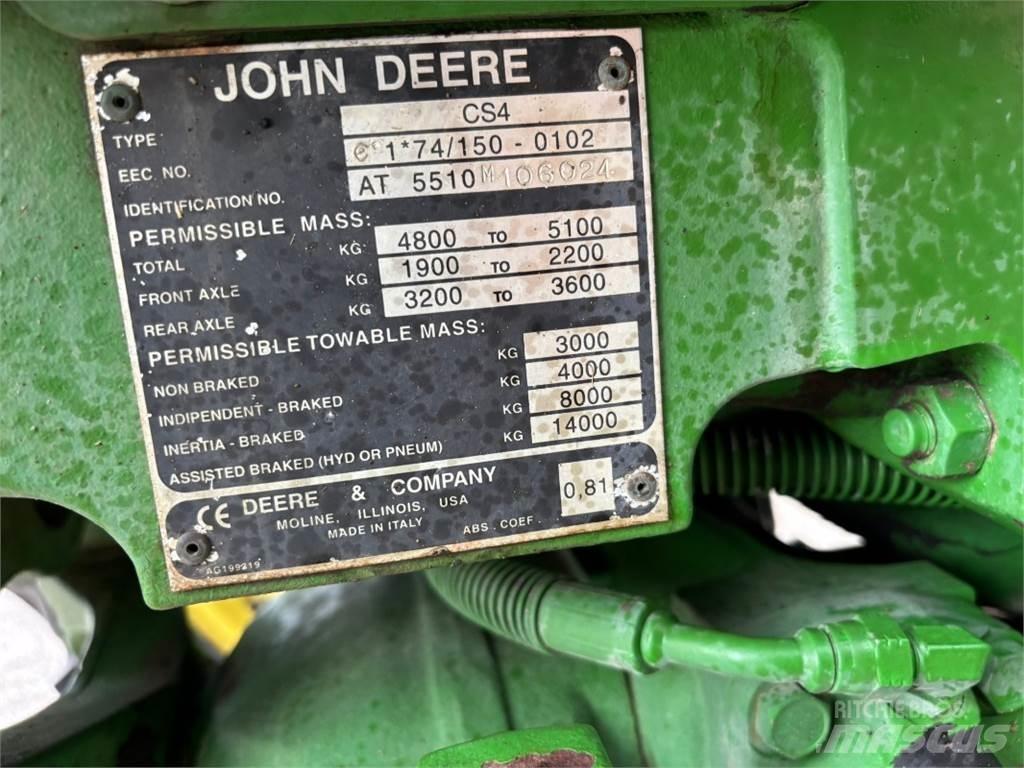 John Deere 5510 Tractores