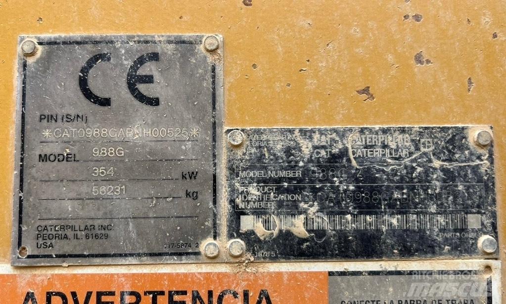 CAT 988 G Cargadoras sobre ruedas