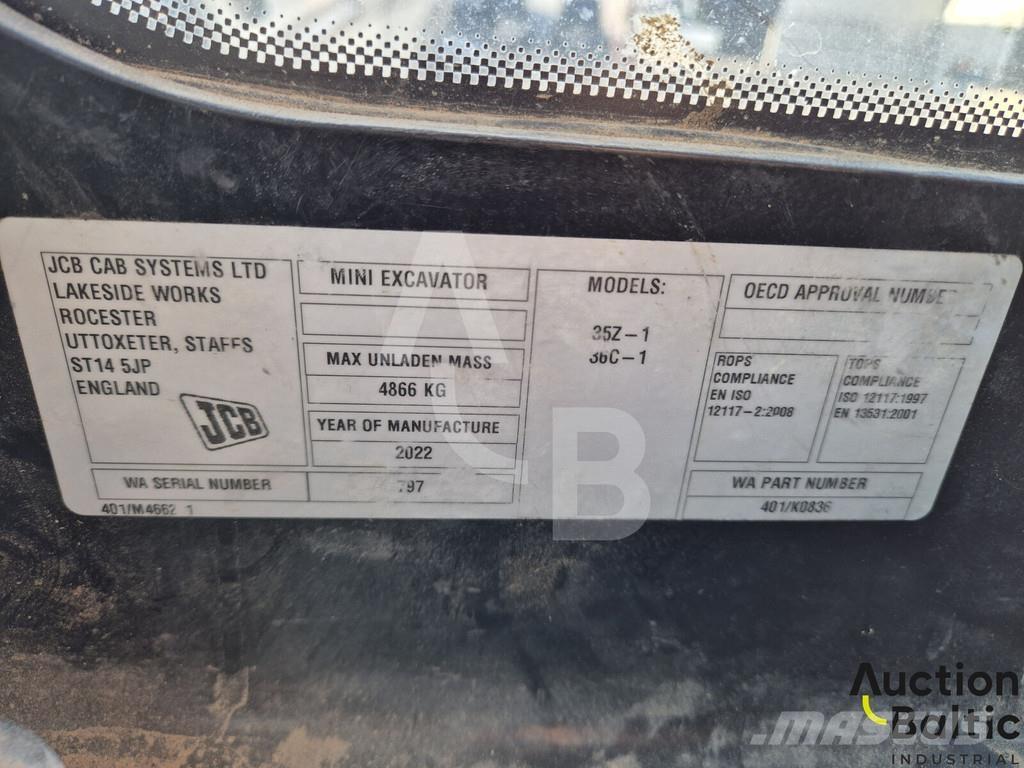 JCB 36C-1 Mini excavadoras < 7t