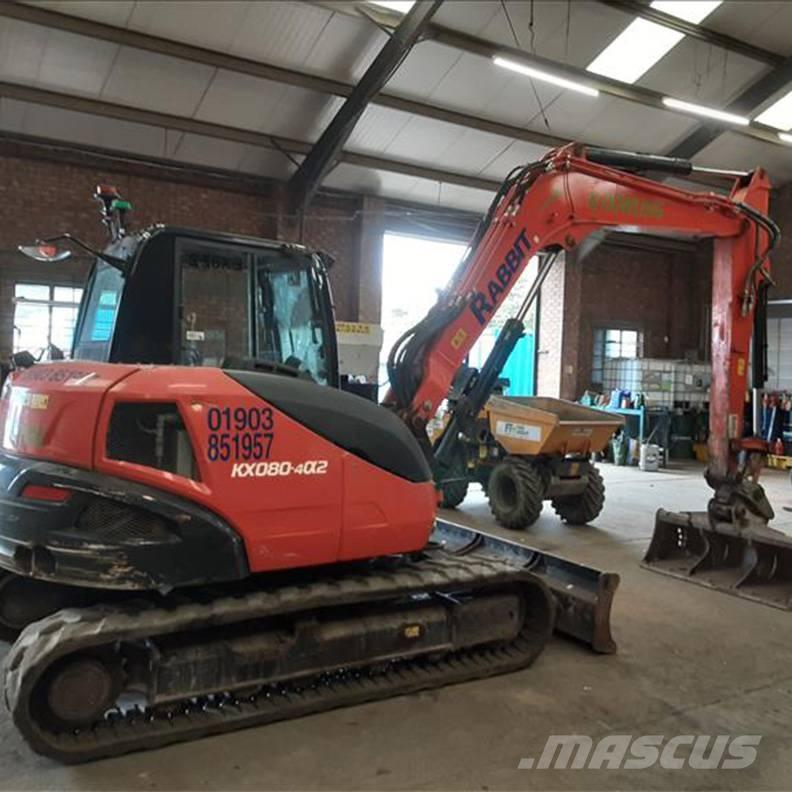 Kubota KX080-4a2 Excavadoras 7t - 12t