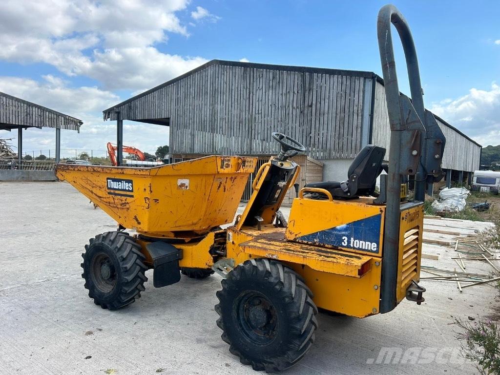 Thwaites 3 tonne Dúmpers de obra