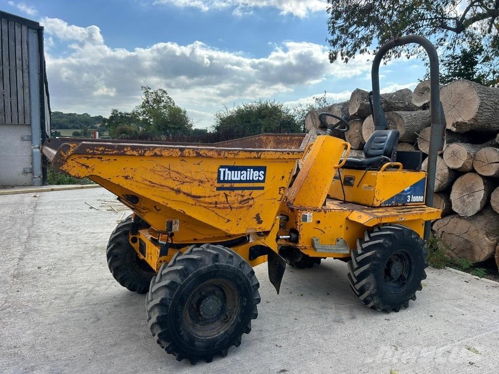 Thwaites 3 tonne Dúmpers de obra